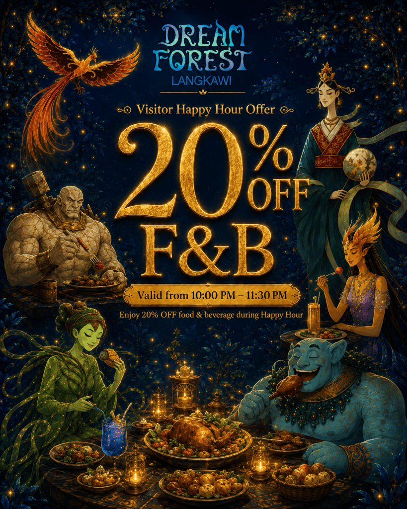 20% off F&B