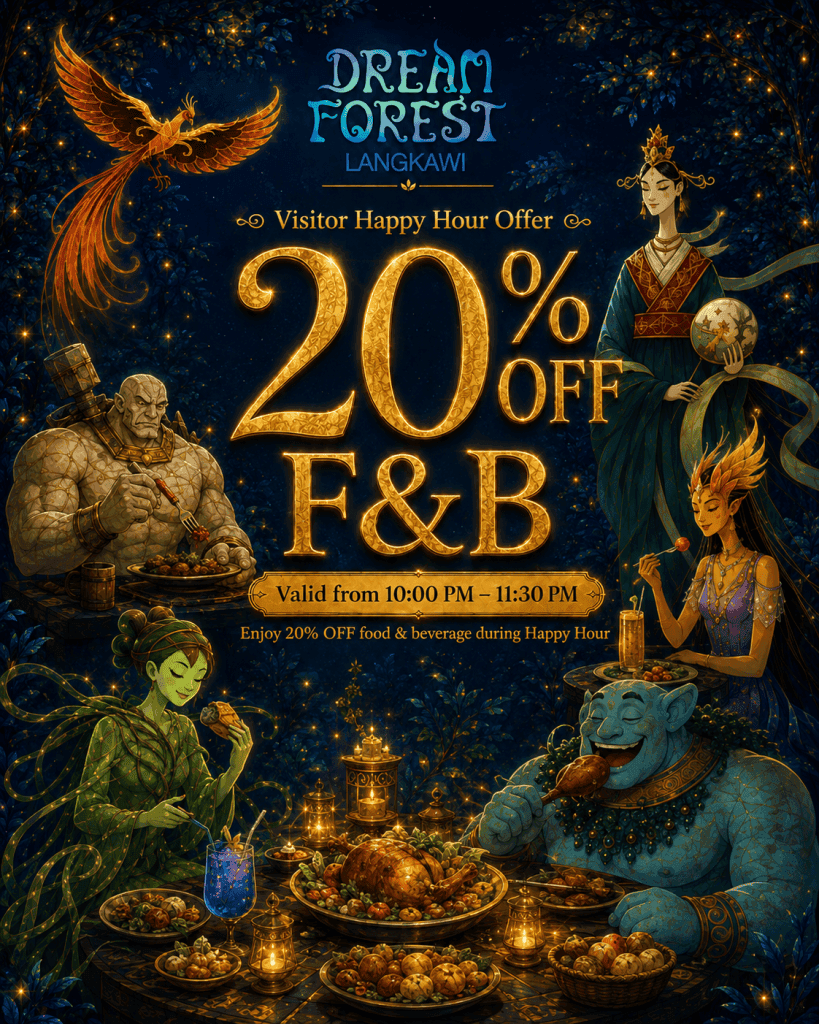 20% off F&B
