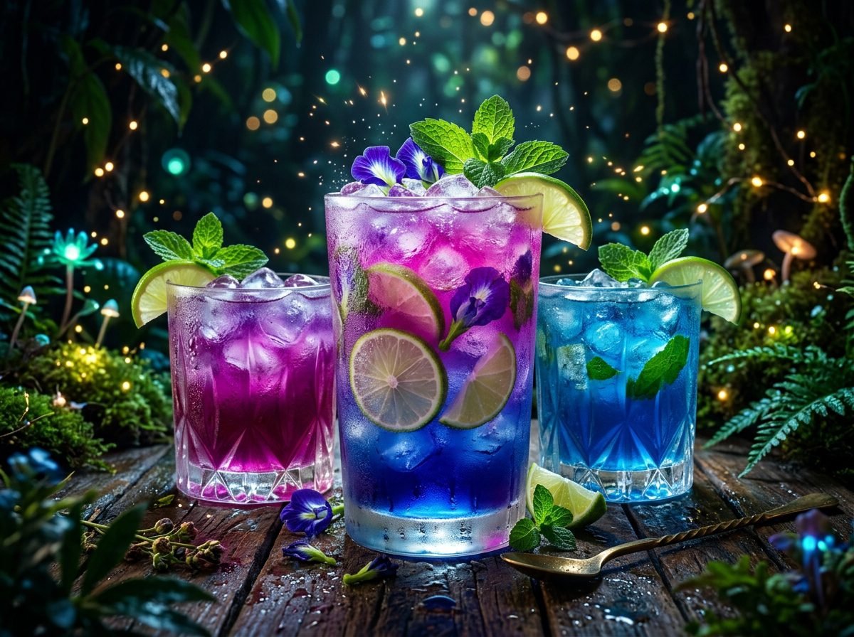 Dream Forest Magic Flower Tea & Forest Mocktails